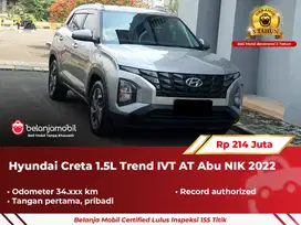 [ GARANSI 5TH ] Hyundai Creta 1.5L Trend IVT AT Abu NIK 2022/2023