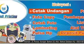 SAMUDERA PRINTING BANDUNG X BANNER BACKDROP DAN SPANDUK DLL