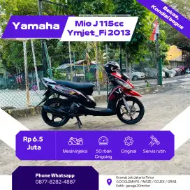 Yamaha Mio J 110cc Ymjet_Fi Tahun 2013 Pajak Off