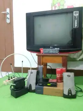 TV 21 INCH LG SLIM FLAT FULLSET NORMAL