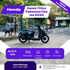 Honda Genio 110cc Faboulus Cbs iss Tahun 2022 Pajak Off