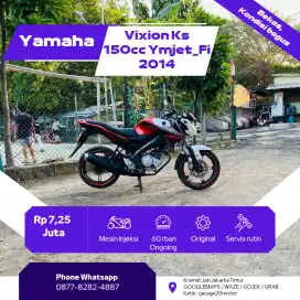 Yamaha Vixion Ks 150cc Ymjet_Fi tahun 2014 Pajak Off