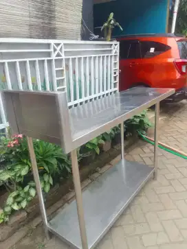 Meja 2susun beacplas ukuran 170x50x90
