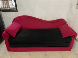 Sofa kasur bludru