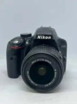 Kamera Nikon D3300 kit lens 18-55mm unit only no box