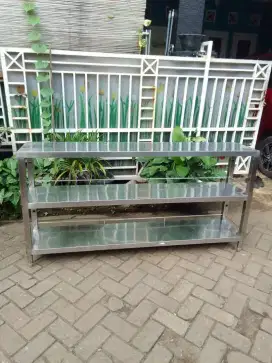 Meja 3susun ukuran 170x35x85