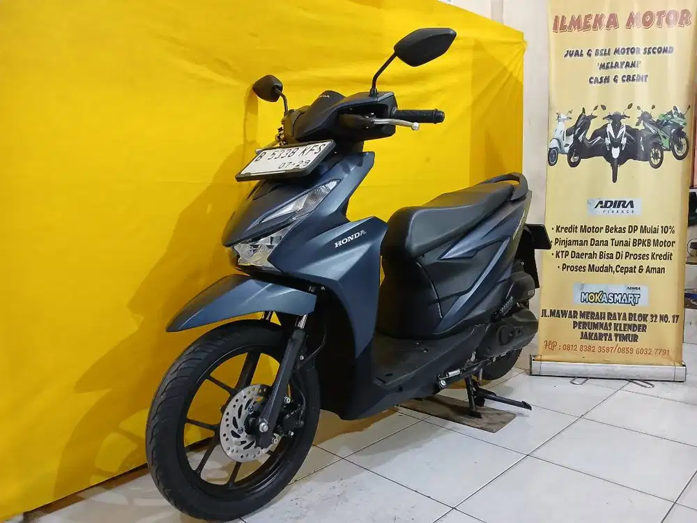 HONDA NEW BEAT DELUX SMART KEY TAHUN 2024 CASH & CREDIT