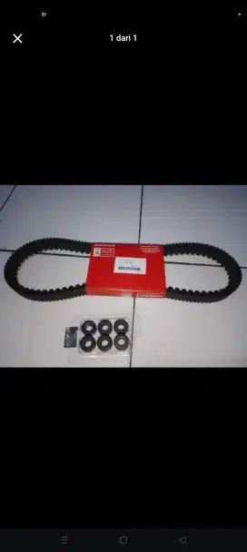 VENBELT PCX 85% BAIK COPOTAN