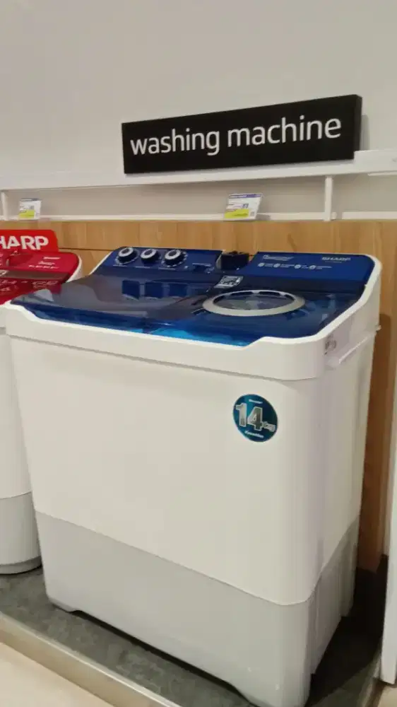 SHARP MESIN CUCI TWIN TUB