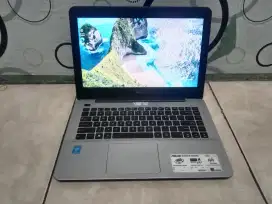Laptop Asus X445LA Intel Core i3-44030 Ram 10GB HDD 500GB Siap pakai