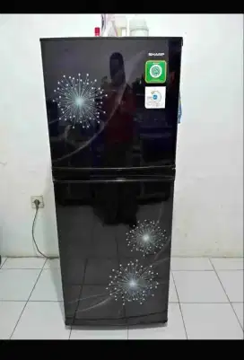 Jual kulkas 2 pintu normal dingin beku cepat merk SHARP