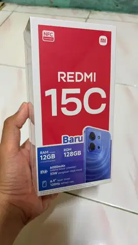 REDMI 15C 6/128 BLACK