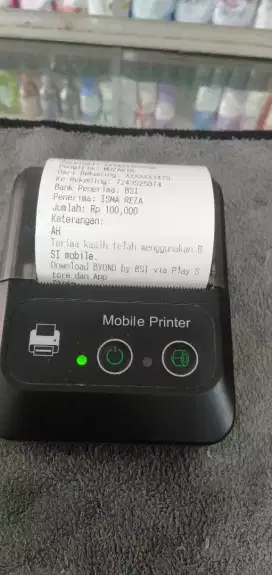 Dijual cepat jarang pkai prin bluetooth mulus x masih