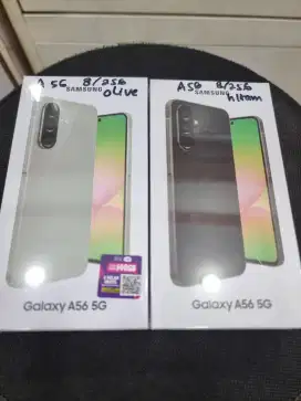 SAMSUNG A56 5G 8+8/256 BARU SEGEL GARANSI RESMI