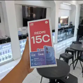 TERBARU REDMI 15C 8/256 NEW SEGEL GARANSI RESMI