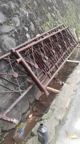 Jual pagar besi untuk tangga dan balkon 1.500.000