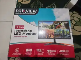 Monitor PC Laptop Mulus Bening PROVIEW 19