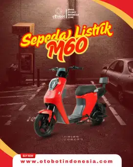 Dijual: Sepeda Listrik Uwinfly M60 BARU