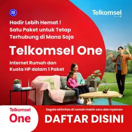Pasang baru INDIHOME REVAMP & TELKOMSEL ONE