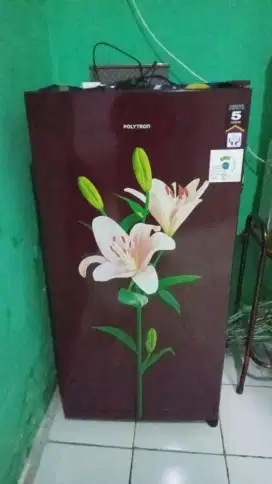 Dijual kulkas pintu satu merek Polytron