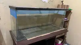 Aquarium bekas 115x35x50