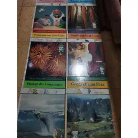 Satu Set Ensiklopedia Widya Wiyata Pertama Anak-anak 1996 (6 Buku)