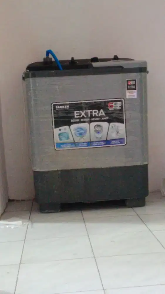 MESIN CUCI SANKEN TWIN TUB 8KG