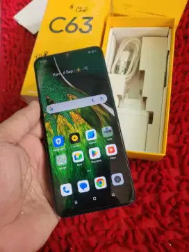 Realme C63 NFc ram 8+8/128 mulus cakep fulset