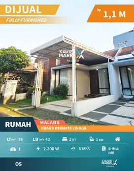 Rumah di Grand Permata Jingga selangkah dari Lokasi Pacuan Kuda