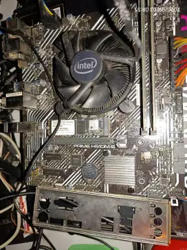 Sepaket MB ASUS H510 Core i7 10700f  FAN DDR4 32gb