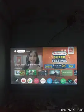 Tv changhong 32 inchi led mode smart tv ai point