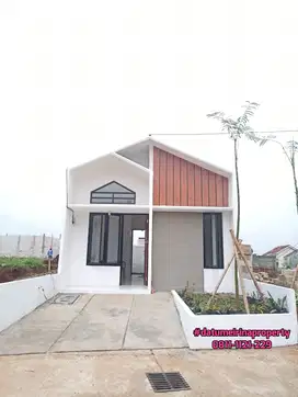 Rumah baru Murah DP 0 dekat stasiun akses jalan luas dan Bebas Banjir