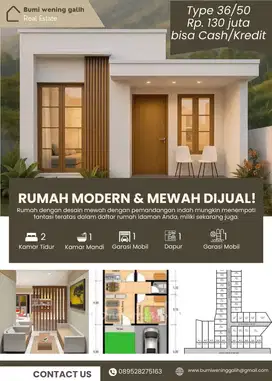 promo rumah modern harga terjangkau