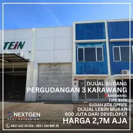 Dijual Kawasan Pergudangan 3 Karawang