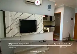 Disewakan Apartement Hampton Park 2BR Full Furnished & New Tower B