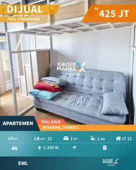 Apartemen Begawan Furnish Full Siap Huni di Tlogomas Malang