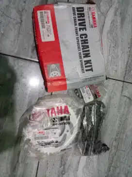 1 set gear + Rante Yamaha Vixion old