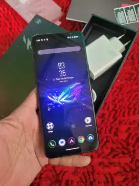 Asus rog 6 5g NFc ram 12/256 eks resmi indo