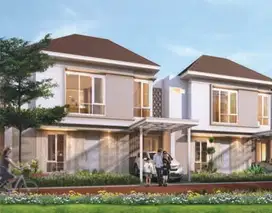 Rumah 2 Lantai Modern Cluster Alma Omaha Village di Gading Serpong