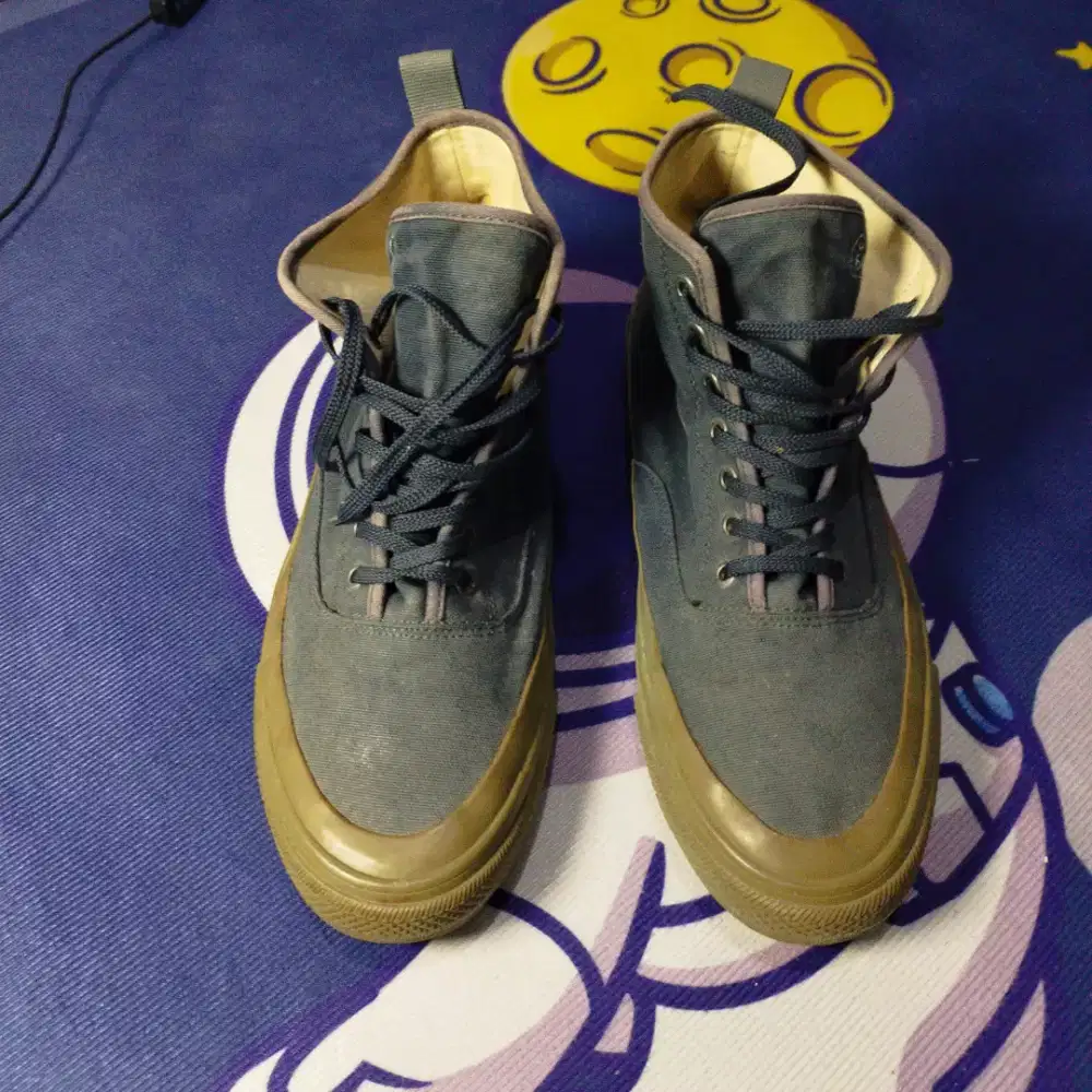 Sepatu Sneakers Seavees Mariner Boot Ventile Canvas Originial