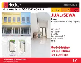 Ruko 2 lantai di Maggiore paramount serpong