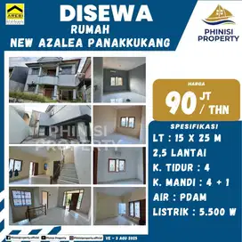DISEWAKAN RUMAH DI AZALEA CUMA 90 JUTAAN