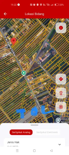 Tanah Pekarangan Dijual