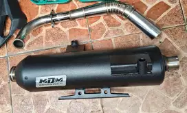 knalpot standart racing MDM muffler vario led old