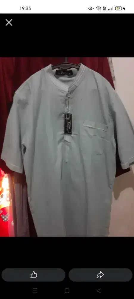 Baju Koko Size L Masih Baru