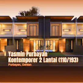 Yasmin Purbyan, Gentan Rumah Kontemporer 2 Lantai Type 120m2