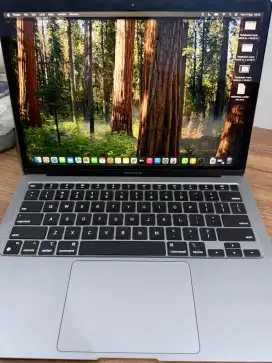 MacBook air M1 13 8/256 iBox garansi November 2025