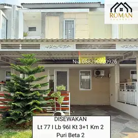 Disewkan rumah puri beta 2 free furnish