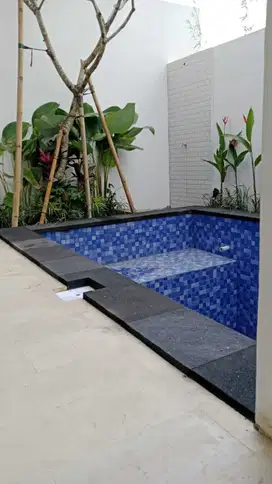 Di jual villa bangunan baru