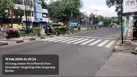 Di Sewa Tanah di Jln Hasyim Ashari Cipondoh kota  Tangerang